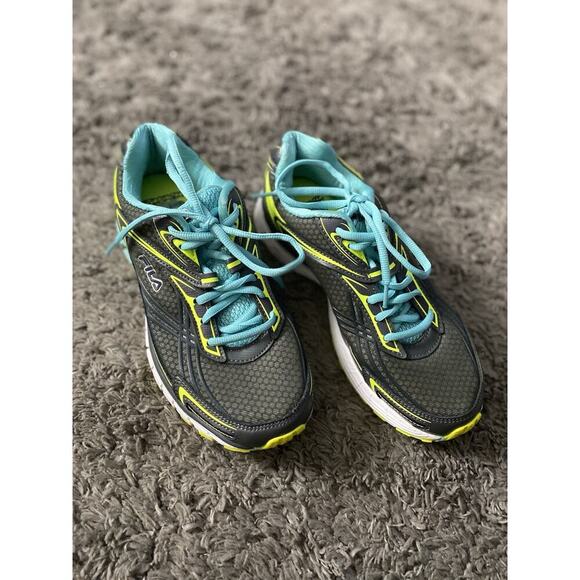 FILA Energized Rubber Cool Max Womens Size 8.5 Memory Advance Sneakers - Picture 2 of 9